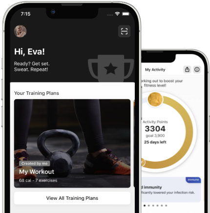 Screenshot of The BXNG Club App